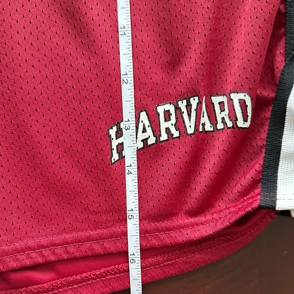 Champion Shorts Mens Size Med 32 34 Red Athletic Elastic Waistband Harvard Logo - Picture 5 of 10